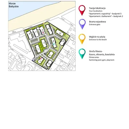 Apartament Klifowa - Strefa Rekreacji *
